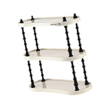 Maxbell Counter Organizer Stand Makeup Organizer Countertop for Bathroom Living Room Rectangle 3Layer16cm