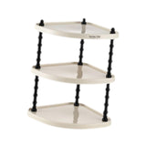 Maxbell Counter Organizer Stand Makeup Organizer Countertop for Bathroom Living Room Triangle 3 Tier