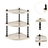 Maxbell Counter Organizer Stand Makeup Organizer Countertop for Bathroom Living Room Triangle 3 Tier