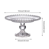 Maxbell Cake Stand Practical Decorative Creative Serving Tray for Hotel Cafe Kitchen S