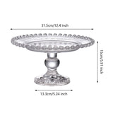 Maxbell Cake Stand Practical Decorative Creative Serving Tray for Hotel Cafe Kitchen L