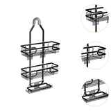 Maxbell Hanging Shower Caddy over Shower Head Bathroom Iron for Hotel Farmhouse Home