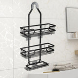 Maxbell Hanging Shower Caddy over Shower Head Bathroom Iron for Hotel Farmhouse Home