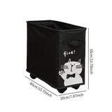 Maxbell Under Desk Utility Cart Mobile Rolling Cart for Kitchen Bedroom Dining Room Black
