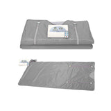 Maxbell Far Infrared Sauna Blanket Practical Waterproof with Zippers Adults Home Use Gray