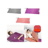 Maxbell Far Infrared Sauna Blanket Practical Waterproof with Zippers Adults Home Use Gray