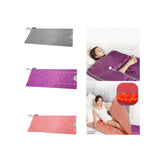 Maxbell Far Infrared Sauna Blanket Practical Waterproof with Zippers Adults Home Use Gray