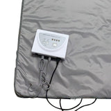 Maxbell Far Infrared Sauna Blanket Practical Waterproof with Zippers Adults Home Use Gray
