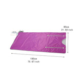 Maxbell Far Infrared Sauna Blanket Practical Waterproof with Zippers Adults Home Use Purple