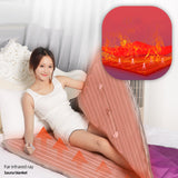 Maxbell Far Infrared Sauna Blanket Practical Waterproof with Zippers Adults Home Use Purple