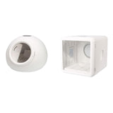 Maxbell Cat Dryer Box Adjustable Wind Speeds Pet Hair Dryer for Kitty Kitten Rabbits Round