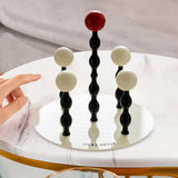 Maxbell Kitchen Cup Holder Versatile Stylish Cup Drying Rack for Counter Kitchen Bar 4 Cup 18cmx18.5cm