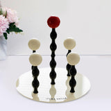 Maxbell Kitchen Cup Holder Versatile Stylish Cup Drying Rack for Counter Kitchen Bar 4 Cup 18cmx18.5cm