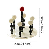 Maxbell Kitchen Cup Holder Versatile Stylish Cup Drying Rack for Counter Kitchen Bar 6 Cup 20cmx18.5cm