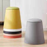 Maxbell Storage Ottoman Padded Seat Footrest Stool for Doorway Apartment Living Room Yellow
