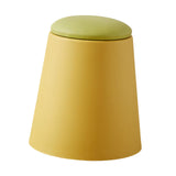 Maxbell Storage Ottoman Padded Seat Footrest Stool for Doorway Apartment Living Room Yellow