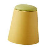 Maxbell Storage Ottoman Padded Seat Footrest Stool for Doorway Apartment Living Room Yellow