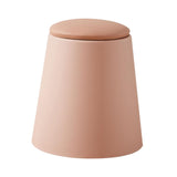 Maxbell Storage Ottoman Padded Seat Footrest Stool for Doorway Apartment Living Room Pink