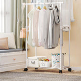 Maxbell Garment Rack Clothing Storage for Drying Clothes Floor Standing Clothes Rack