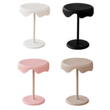 Maxbell Side Table Modern Decor Drink Table for Living Room Corner Office NightStand White