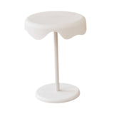Maxbell Side Table Modern Decor Drink Table for Living Room Corner Office NightStand White