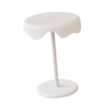 Maxbell Side Table Modern Decor Drink Table for Living Room Corner Office NightStand White