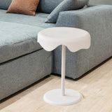 Maxbell Side Table Modern Decor Drink Table for Living Room Corner Office NightStand White