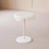 Maxbell Side Table Modern Decor Drink Table for Living Room Corner Office NightStand White