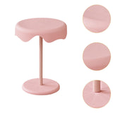 Maxbell Side Table Modern Decor Drink Table for Living Room Corner Office NightStand Pink