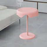 Maxbell Side Table Modern Decor Drink Table for Living Room Corner Office NightStand Pink