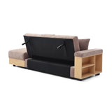 Maxbell Convertible Sleeper Sofa Couch,Multifunctional Double Folding Sofa