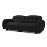 Maxbell 81.48" Modern Sofa Couch,3-Seater Teddy Sofa Sectional with wooden Legs for