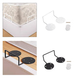 Mattress Gripper Easy to Install Non Slip Mattress Holder for Bottom of Beds White