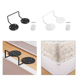 Mattress Gripper Easy to Install Non Slip Mattress Holder for Bottom of Beds White