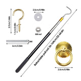 Attic Ladder Pull Down System Hardware Kit Storage Hook Attic Pull Down Hook