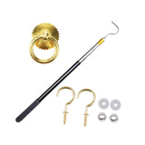 Attic Ladder Pull Down System Hardware Kit Storage Hook Attic Pull Down Hook