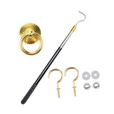 Attic Ladder Pull Down System Hardware Kit Storage Hook Attic Pull Down Hook