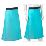 Waterproof Rain Skirt Ultralight Backpacking Apron for Hiking Riding Outdoor Blue