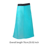 Waterproof Rain Skirt Ultralight Backpacking Apron for Hiking Riding Outdoor Blue