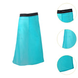Waterproof Rain Skirt Ultralight Backpacking Apron for Hiking Riding Outdoor Blue