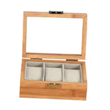 Maxbell Watch Box Wooden Anti Scratch Watch Collection Box for Travel Drawer for Men