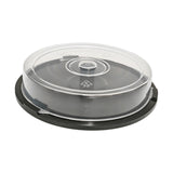 Maxbell Empty CD Storage Bucket Portable Clear Organizing CD Case DVD Storage Holder