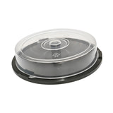 Maxbell Empty CD Storage Bucket Portable Clear Organizing CD Case DVD Storage Holder