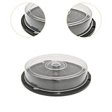 Maxbell Empty CD Storage Bucket Portable Clear Organizing CD Case DVD Storage Holder