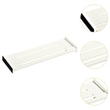 Maxbell 2Pcs Dresser Drawer Dividers White Tidying Clutters for Home Clothes Kitchen Style A