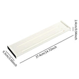 Maxbell 2Pcs Dresser Drawer Dividers White Tidying Clutters for Home Clothes Kitchen Style B
