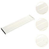 Maxbell 2Pcs Dresser Drawer Dividers White Tidying Clutters for Home Clothes Kitchen Style B