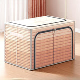 Maxbell Clothes Storage Bin Zippered Clothes Storage Box for Quilts Closet Underwear