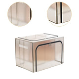 Maxbell Clothes Storage Bin Zippered Clothes Storage Box for Quilts Closet Underwear