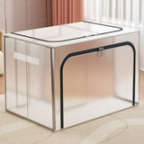 Maxbell Clothes Storage Bin Zippered Clothes Storage Box for Quilts Closet Underwear